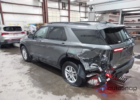 2025 Ford Explorer Active from USA, damaged, VIN 1FMUK8DH3SGC30194